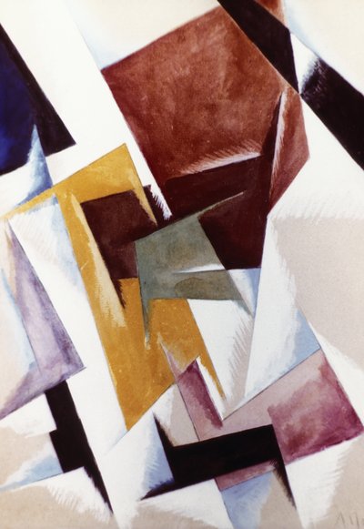Spacial Force Construction (1921) by Unknown